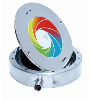 Svtlo VA LED "NB" - BIGSI" - 55W, RGB-DMX; pro betonov bazny