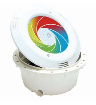 Svtlo VA LED "PB" - 33W, RGB-DMX; pro betonov bazny