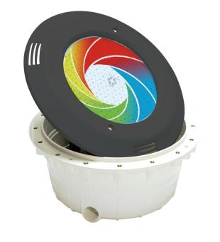 Svtlo VA LED "PB" - 23W, RGB; pro betonov bazny, tmav ed